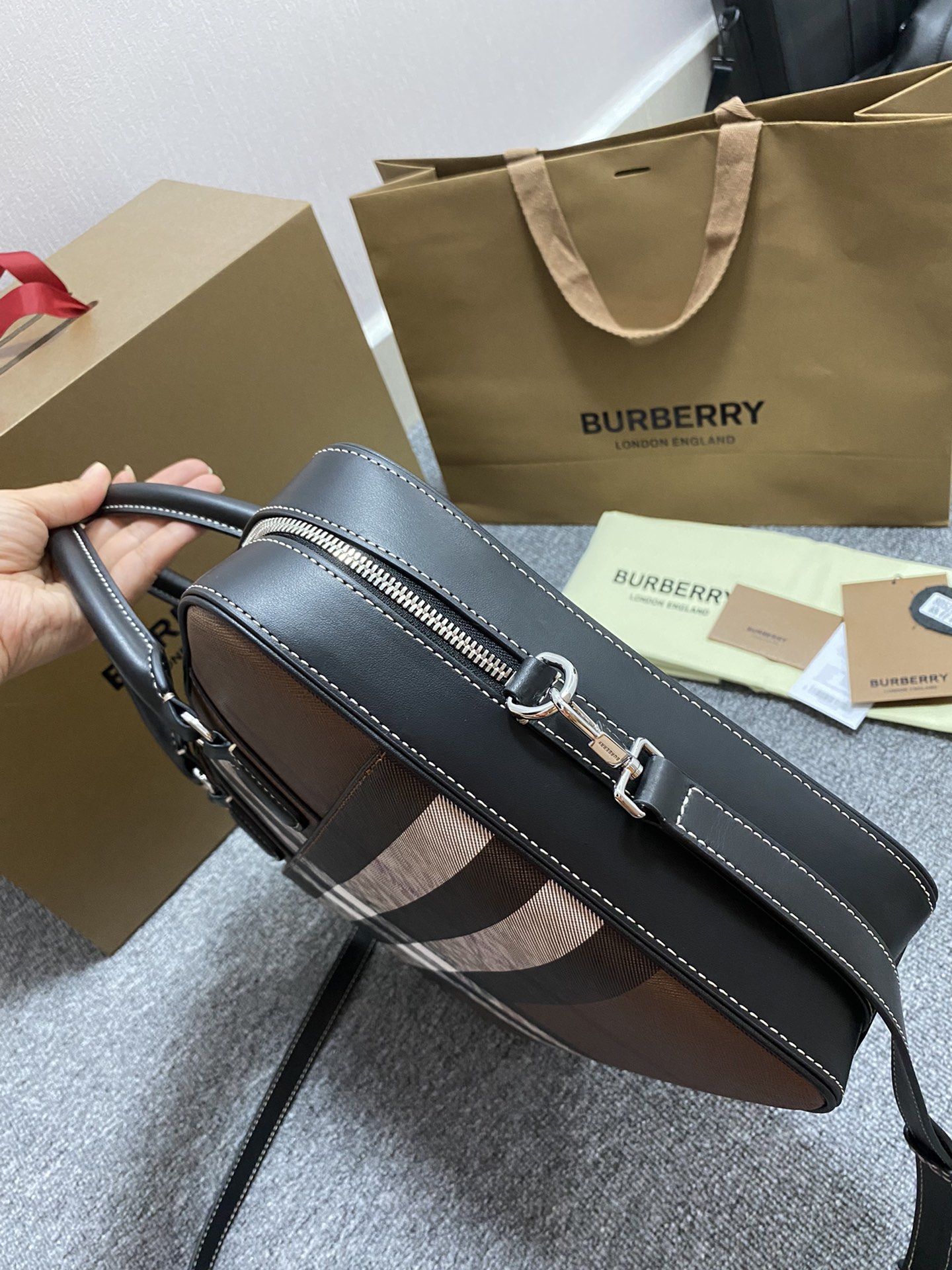 Mens Burberry Briefcases